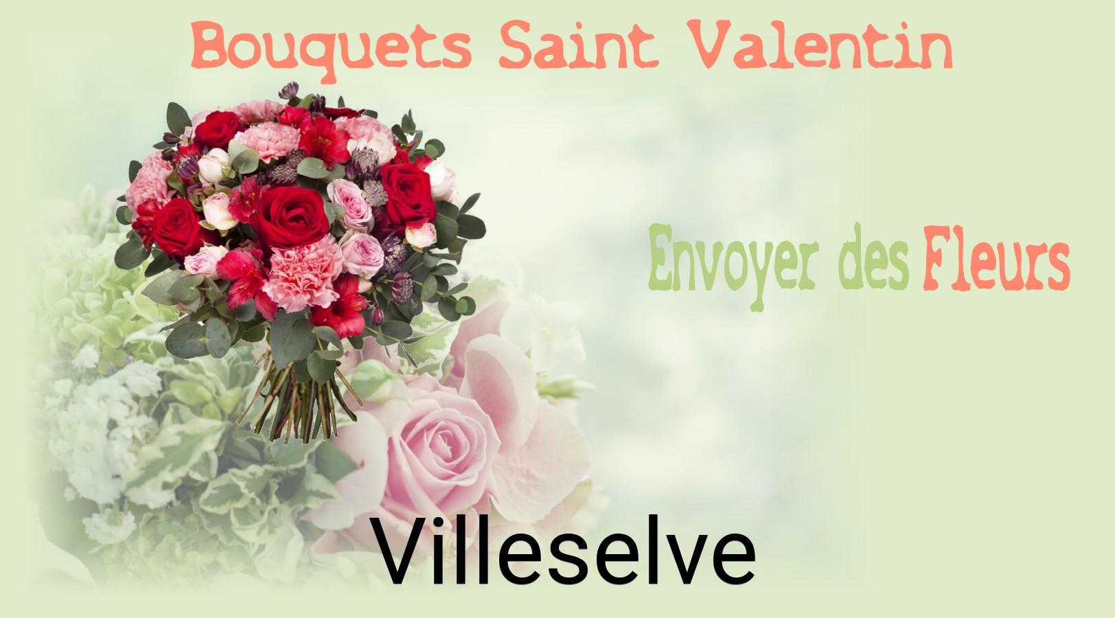 Roses de Saint-Valentin livrées à Villeselve
